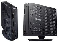 Безвентиляторный неттоп Shuttle XS 3500BB V4 | Белые окошки