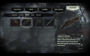 Dishonored inventory