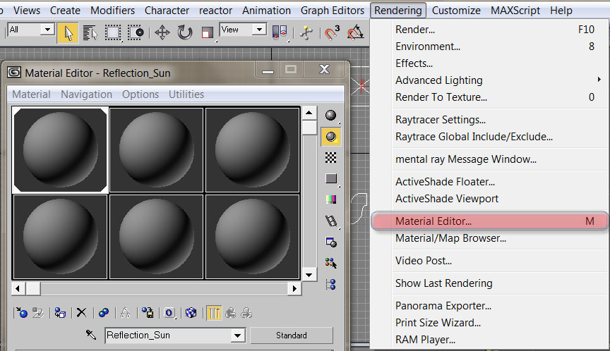 Material Editor