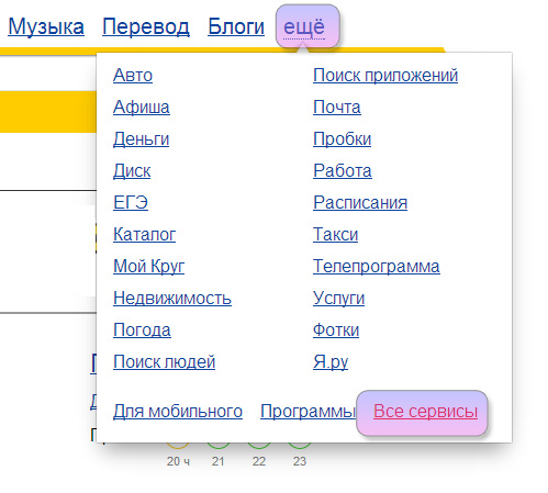 Yandex else