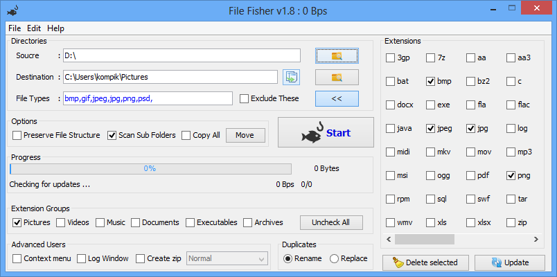 File fisher