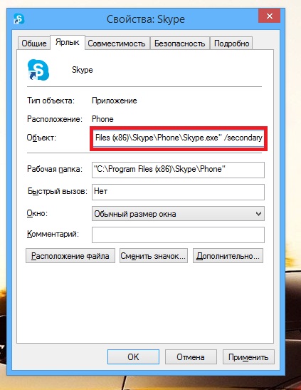 Второй Skype