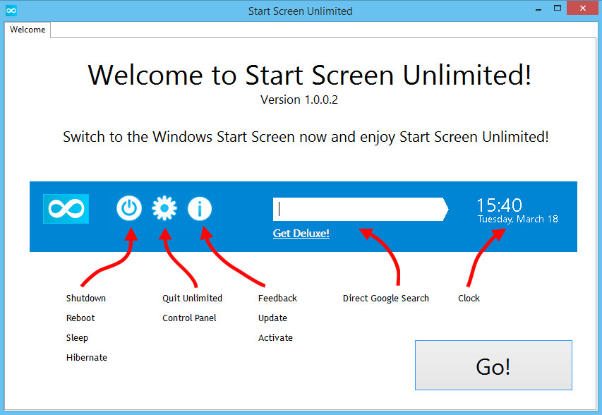 Start Screen Unlimited
