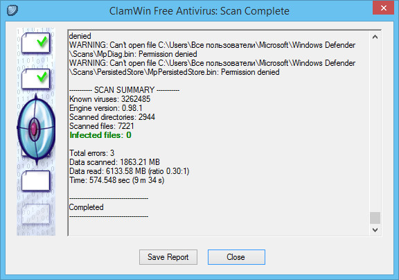 ClamWin Free Antivirus