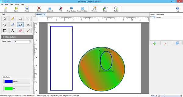 DrawPad Graphics Editor