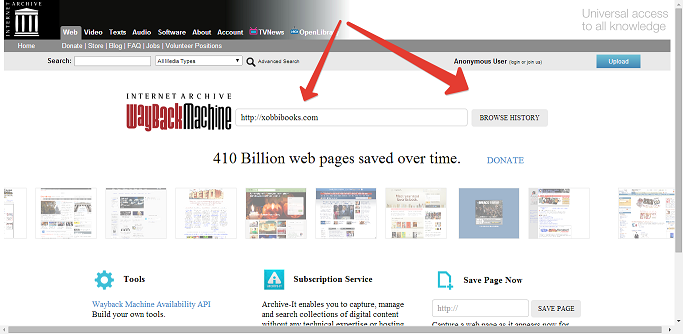 Wayback Machine