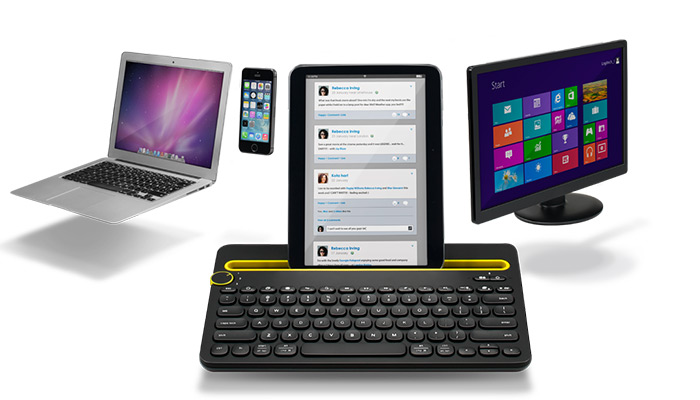 Bluetooth Multi-Device Keyboard K480