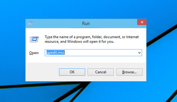 Окошко Run