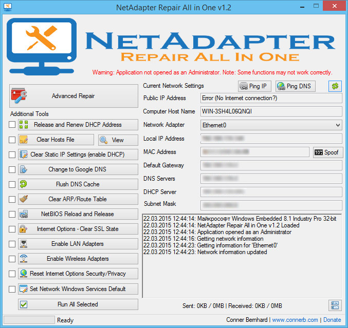 NetAdapter Repair