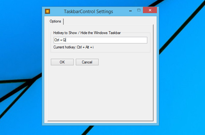 Taskbar AutoHide Control