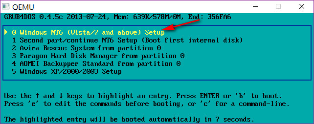 Загрузчик Grub4dos