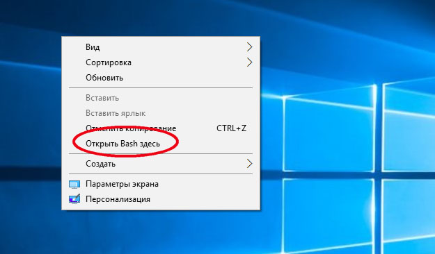 Вкладки в проводнике Windows 10. Как открыть Bash. Создать папку баш.