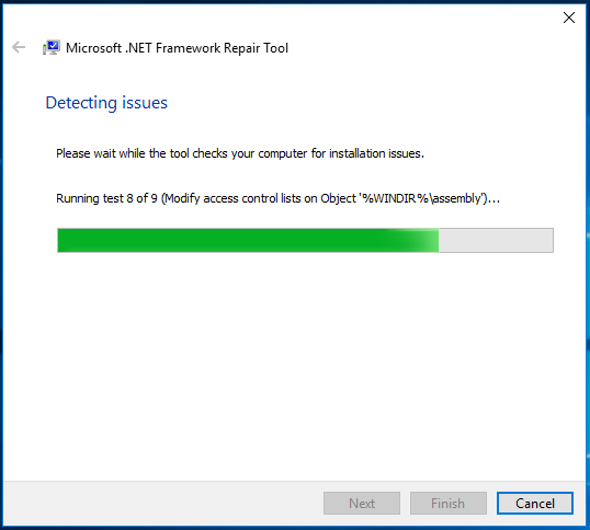Microsoft .NET Framework Repair Tool