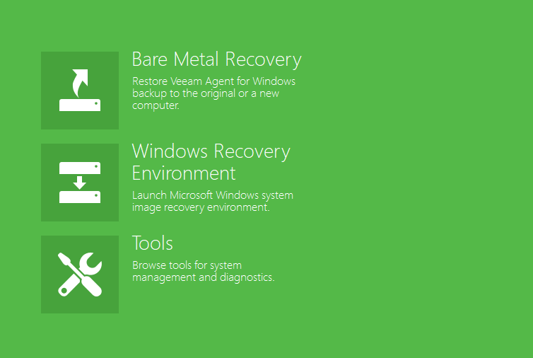 Bare Metal Recovery