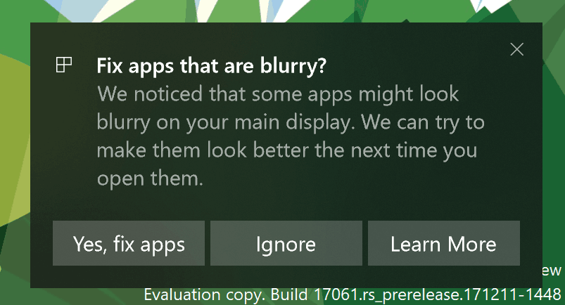 Fix apps