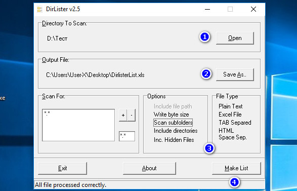DirLister