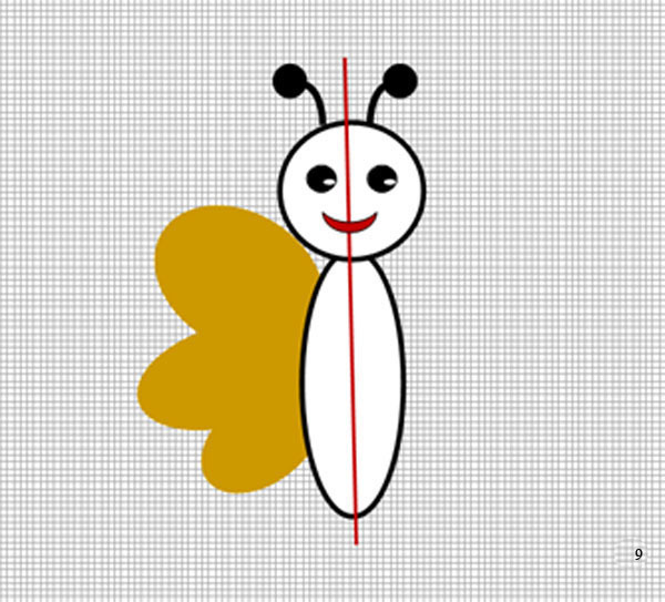 Рисование бабочки