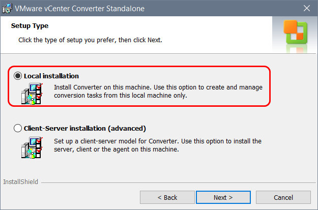 VMware vCenter Converter Standalone