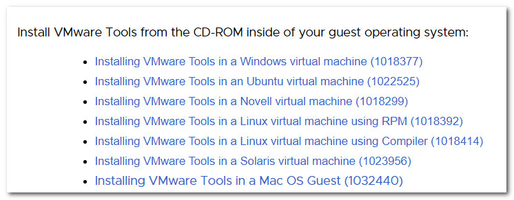 Vmware tools как установить на windows 10