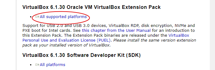 VirtualBox wiki