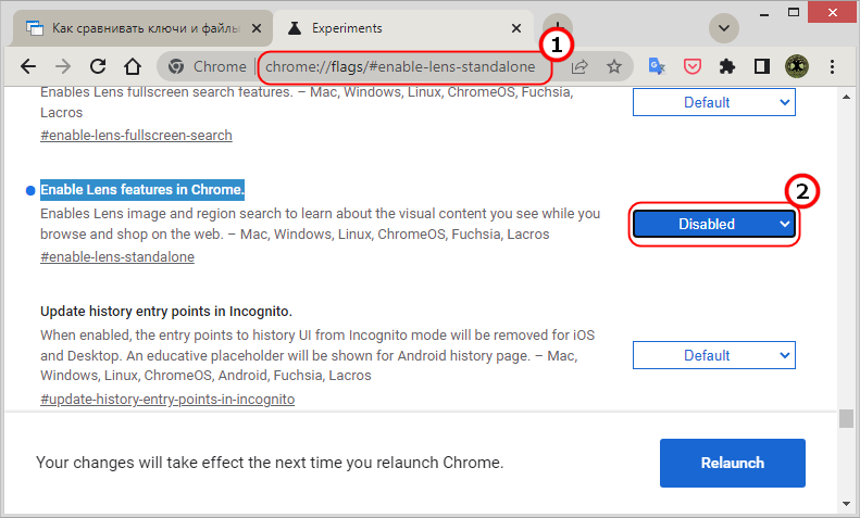 Enable Lens features in Chrome
