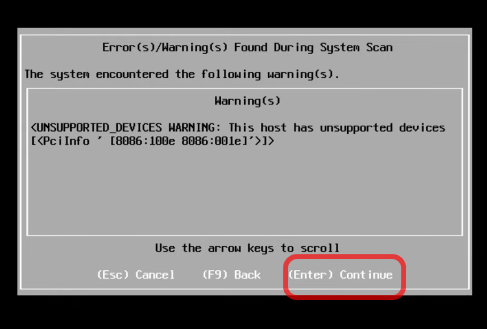 VMware ESXi Installation