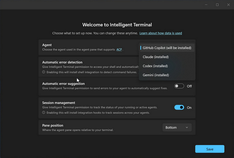Intelligent Terminal