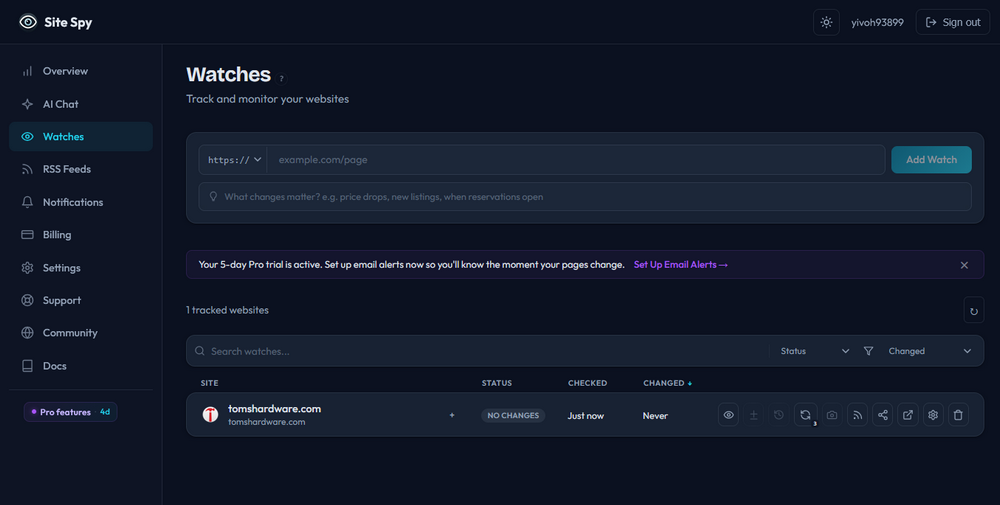 Sitespy